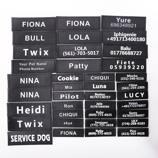 Custom Patches & Tags for Dogs | Dog Identification Tags